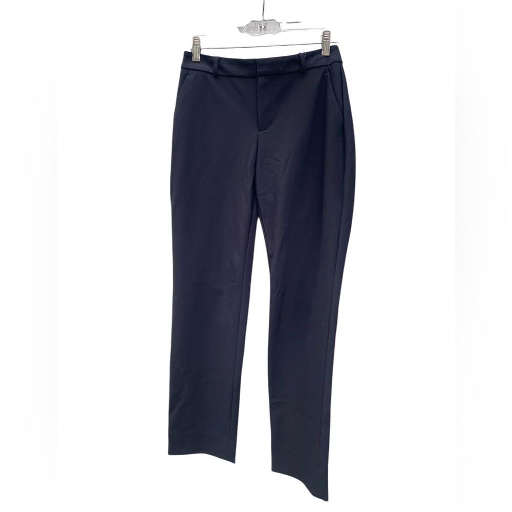 NWOT Banana Republic Martin Fit Pants Stretch Straight Zip Pockets Solid Work 2P
